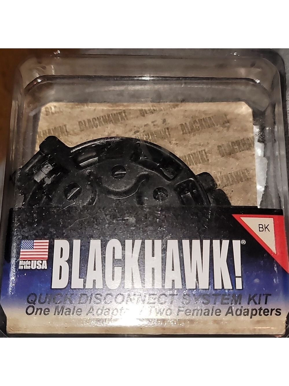 Blackhawk Serpa Quick Disconnect System Kit 1 Male/2 Female Black - 430950BK new
